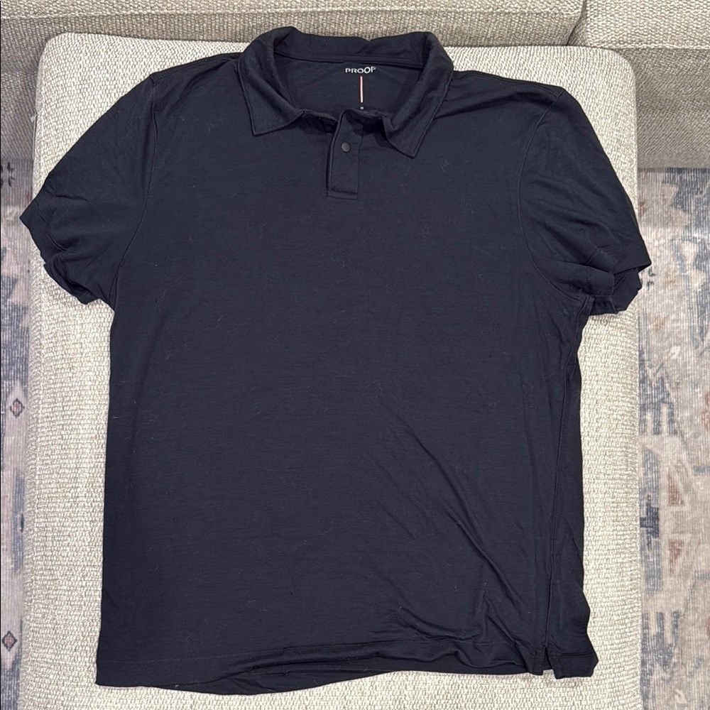 Black Polo Shirt (brand - PROOF)